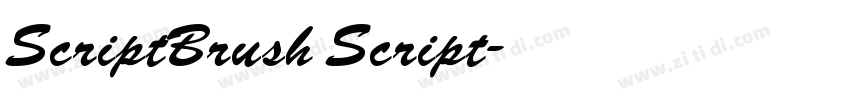 ScriptBrush Script字体转换
